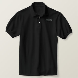 EBITDA! EMBROIDERED POLO SHIRT