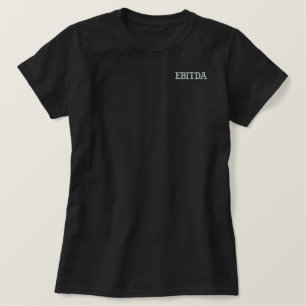 EBITDA! Ladies' Embroidered Shirt