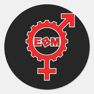 EBM Logo_17 Classic Round Sticker