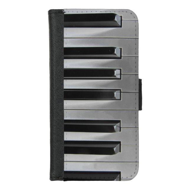 Ebony and Ivory iPhone Wallet Case (Front)