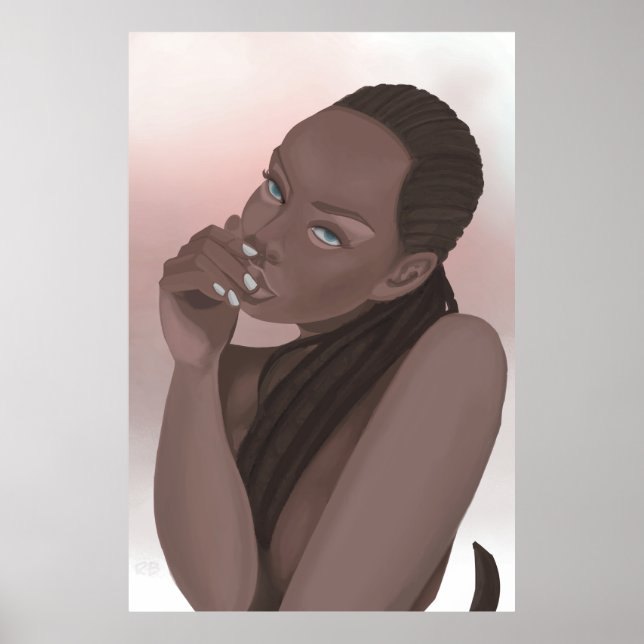 Ebony Bliss Poster (Front)