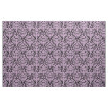 Ebony Purple Parisian Damask Pattern Fabric