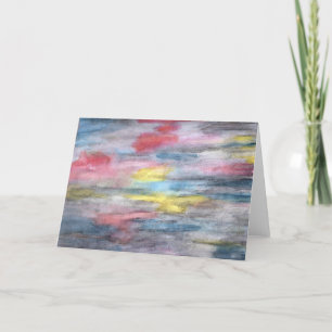 "Ebony Rainbow" Greeting Card