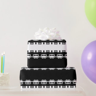 Ebony Rhythm African Pattern Wrapping Paper