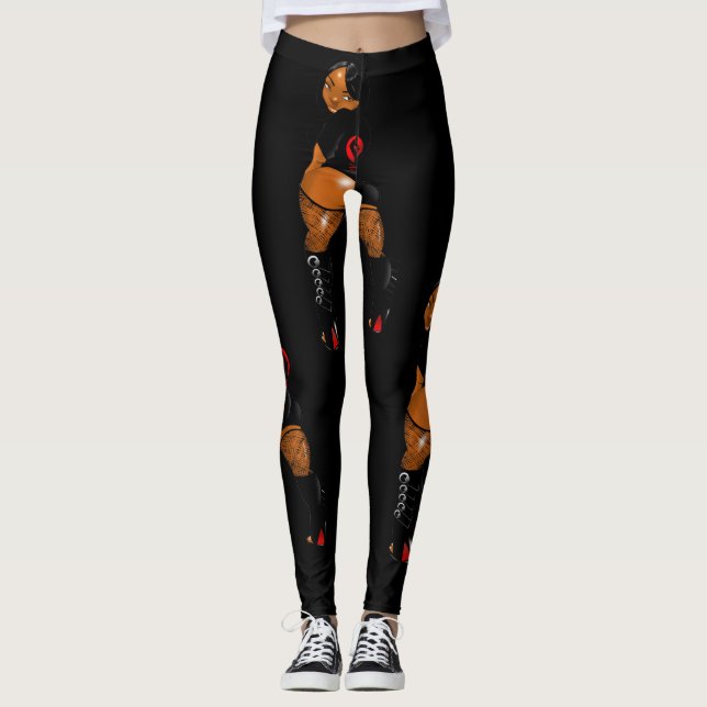 Ebony Slim & M's Collection Leggings (Front)