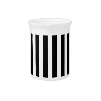 Ebony Snow Beverage Pitcher