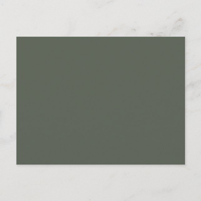 Ebony Solid Color Postcard (Front)