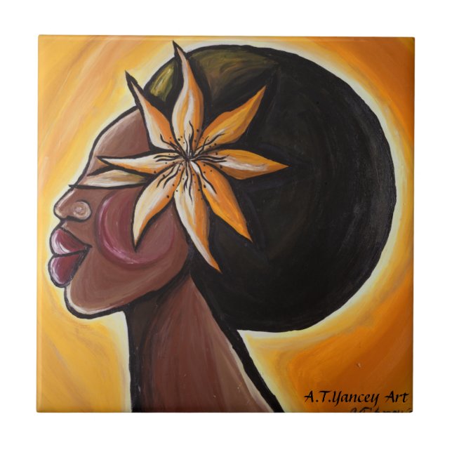 Ebony Tile (Front)