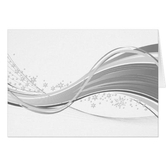 Ebony Waves Card