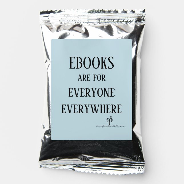 Ebooks Everyone Everywhere Coffee Drink Mix (Front)
