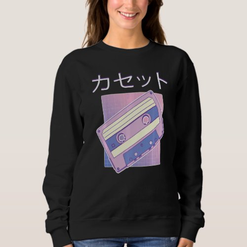 Eboy Egirl Harajuku Alt Urban Synthwave Retro 80s  Sweatshirt