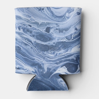 Ebru Creative, Abstract Acrylic Waves. Can Cooler
