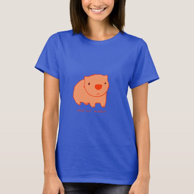 Ebullient Wombat T-Shirt (Front)