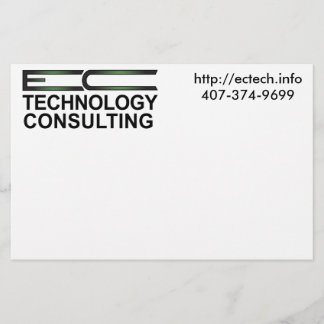 EC Technology Consulting Stationery