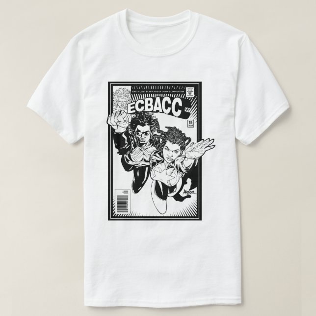 ECBACC Shirt - Comic Cover - Men's Sizes (Design Front)