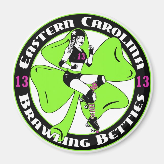 ECBB round magnet (Front)