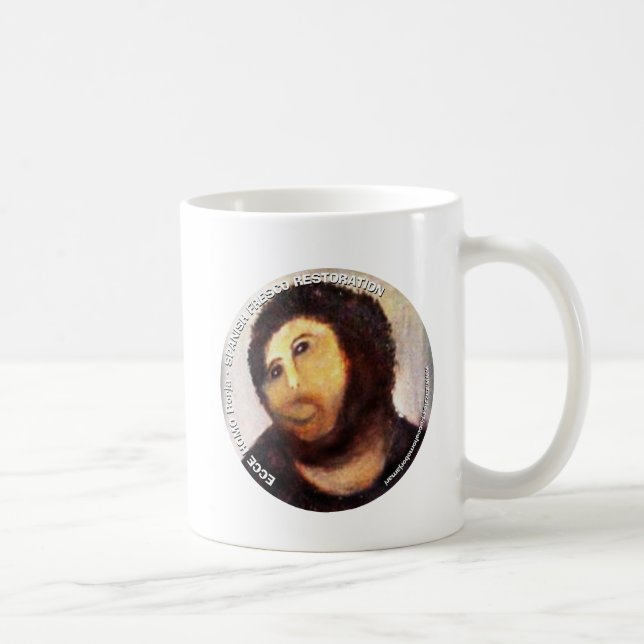 ECCE FRESH HOMO SPANISH COFFEE MUG (Right)