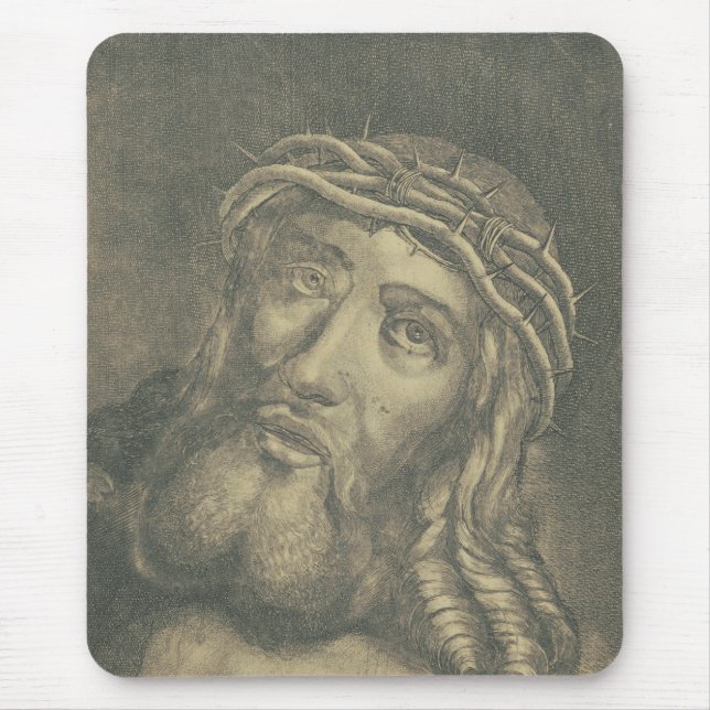 Ecce homo Holy Face of Jesus Mouse Pad (Front)