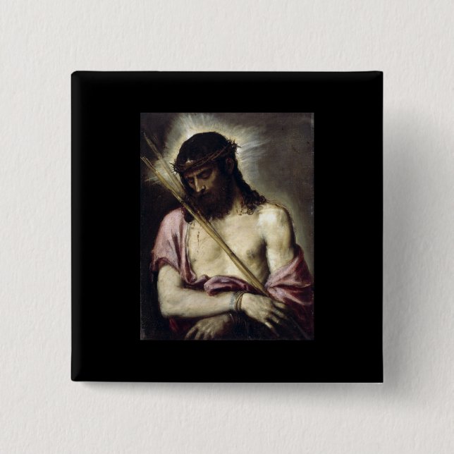 Ecce Homo - Titian - 1558 Button (Front)