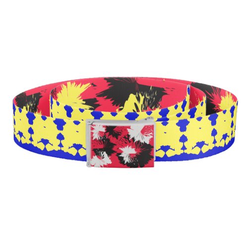 Eccentric Blossoms Belt