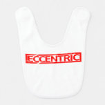 Eccentric Stamp Baby Bib