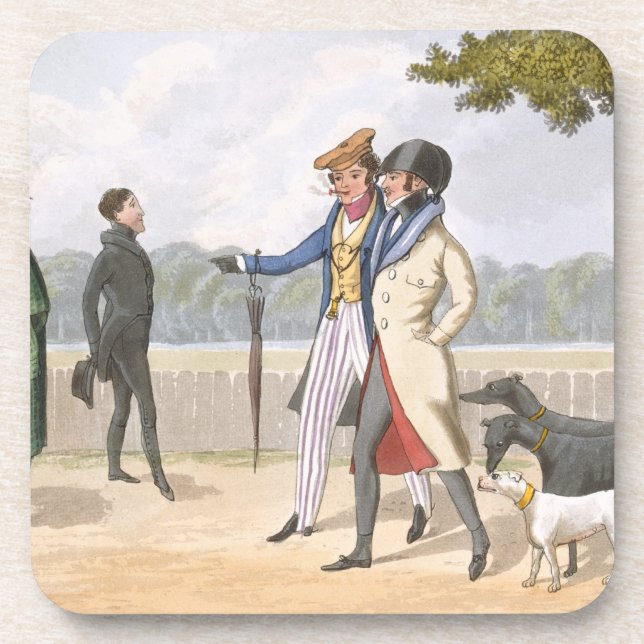 Eccentricity, plate 11 from 'The Necessary Qualifi Beverage Coaster (Front)