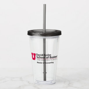 Eccles Accounting Acrylic Tumbler