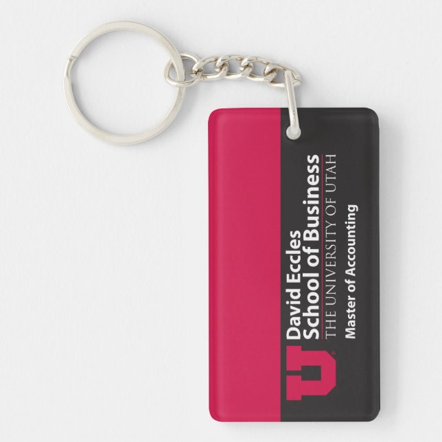 Eccles Accounting Keychain (Front)