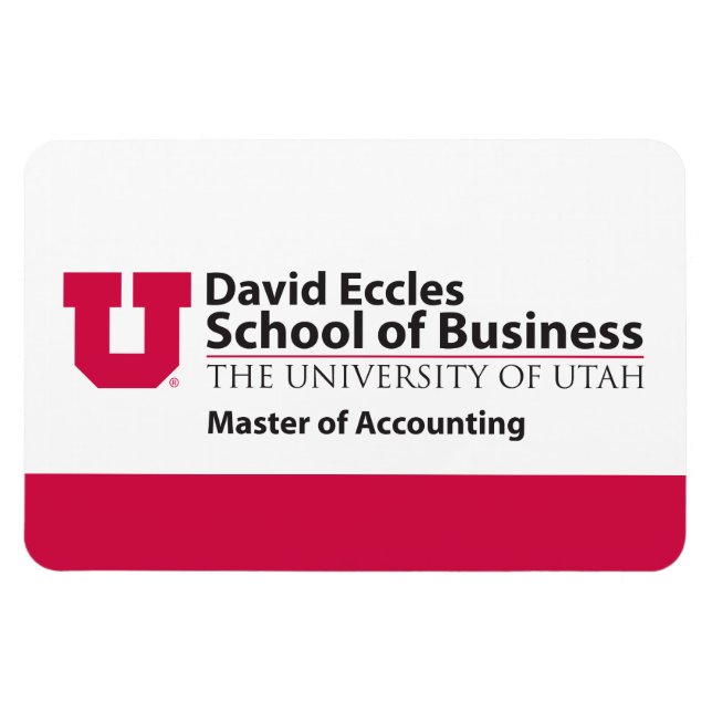 Eccles Accounting Magnet (Horizontal)