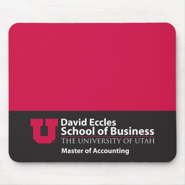 Eccles Accounting Mouse Pad (Front)