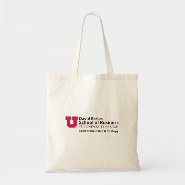 Eccles Entrepreneurship Strategy Tote Bag (Front)
