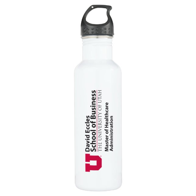 Eccles Healthcare Administration Water Bottle (Front)
