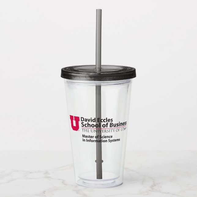 Eccles Information Systems Acrylic Tumbler (Front)