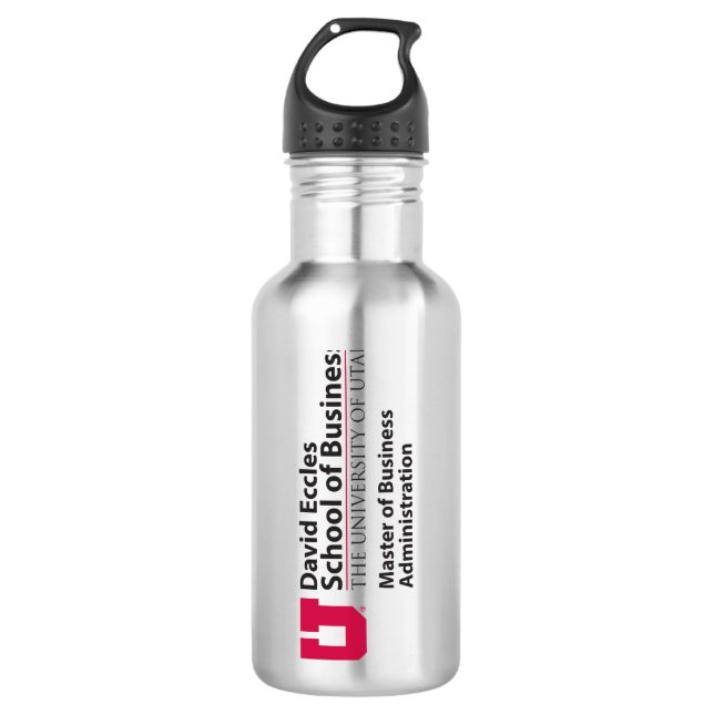 Eccles MBA Water Bottle (Front)