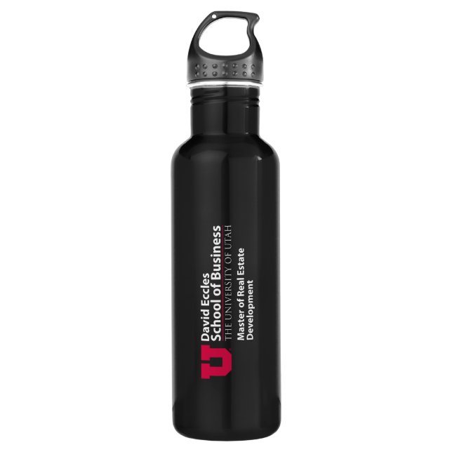 Eccles Real Estate Stainless Steel Water Bottle (Front)