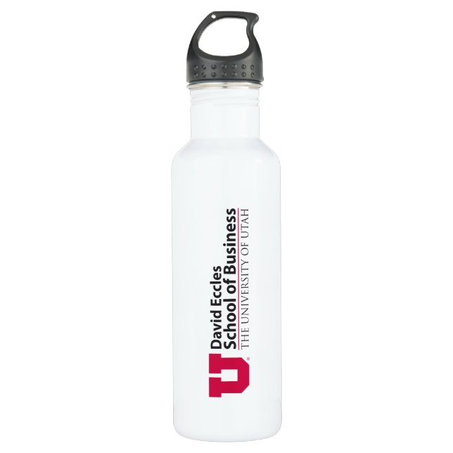 Eccles School of Business Water Bottle (Front)