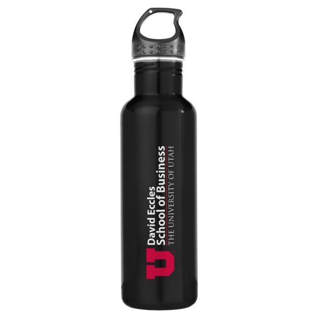Eccles School of Business Water Bottle (Front)