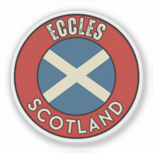 Eccles, Scotland Sticker