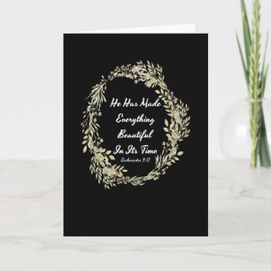 Ecclesiastes 311 NIV - Bible Verse Card