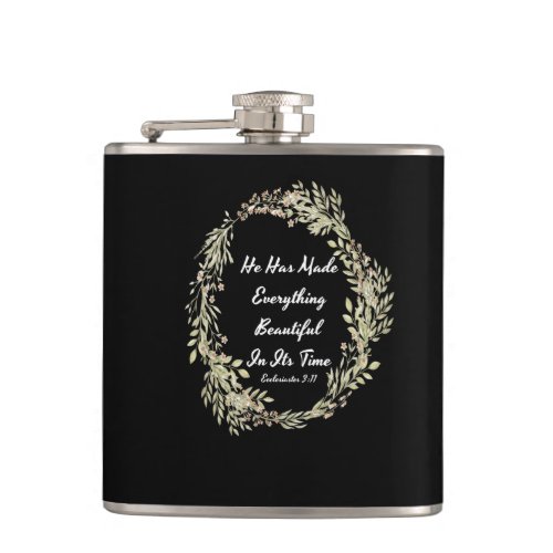 Ecclesiastes 311 NIV _ Bible Verse Flask