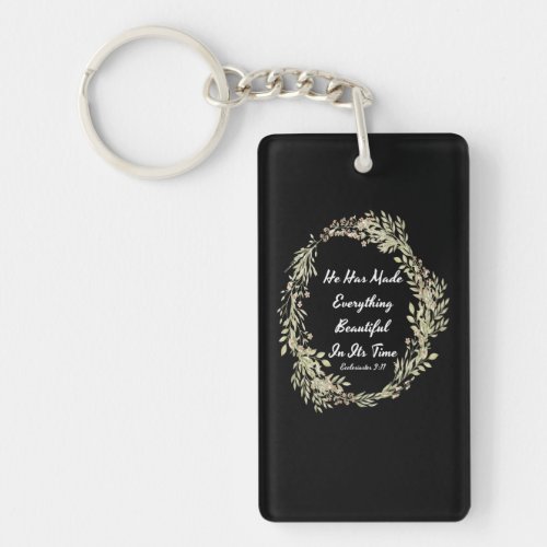 Ecclesiastes 311 NIV _ Bible Verse Keychain