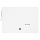 Ecclesiastes 3:11 flower card (Back Horizontal)