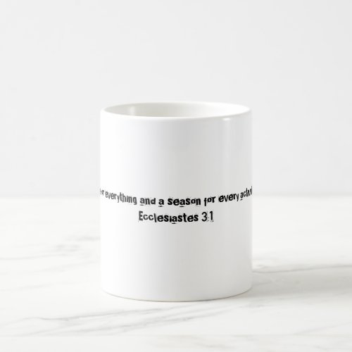 Ecclesiastes 31 Mug