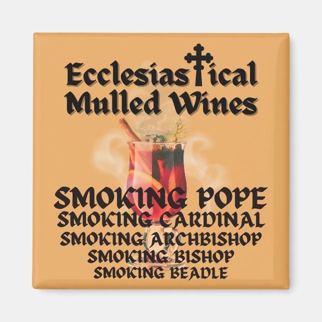 Ecclesiastical Mulled Wines Magnet (Front)