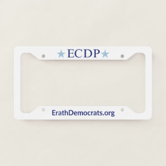 ECDP License Plate Frame