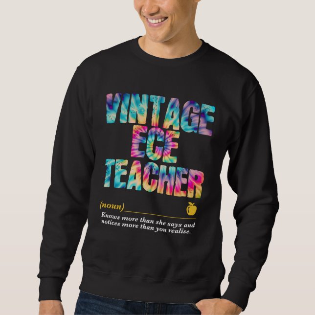 ECE Teacher Appreciation Week Back to School  1 Sweatshirt (Front)