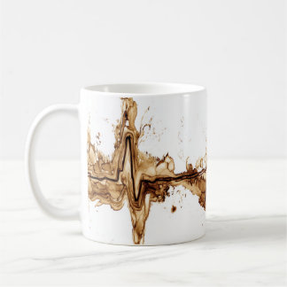 ECG Coffee Stain Art Nursing Coffee Mug