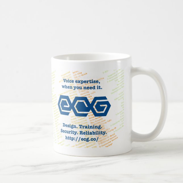 ECG "I heart SIP" frosted mug (Right)