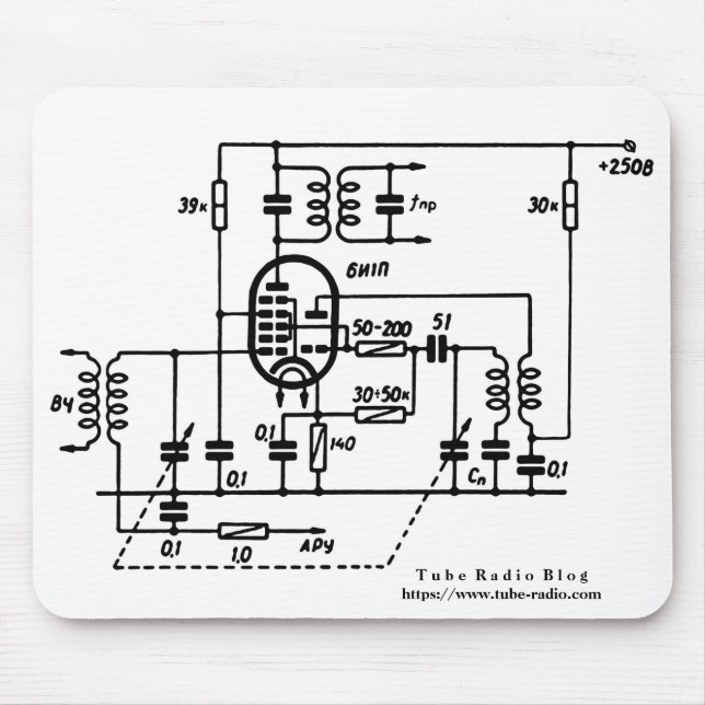 ECH81 Frequency Converter Mouse Pad (Front)