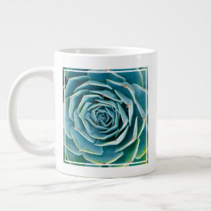 Echeveria Rosette, Secret Garden of Marrakech Giant Coffee Mug